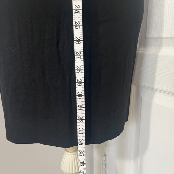 Old Navy Basic Black Stretch Dress SZ 2 - Picture 4 of 5